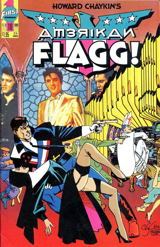 First Comics Howard Chaykin's American Flagg #10 [FN/VF]