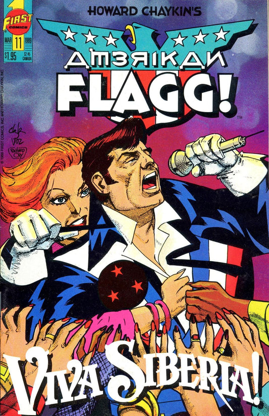 First Comics Howard Chaykin's American Flagg #11 [FN/VF]