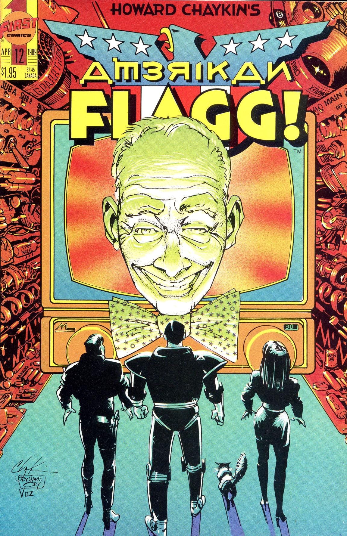 First Comics Howard Chaykin's American Flagg #12 [FN/VF]