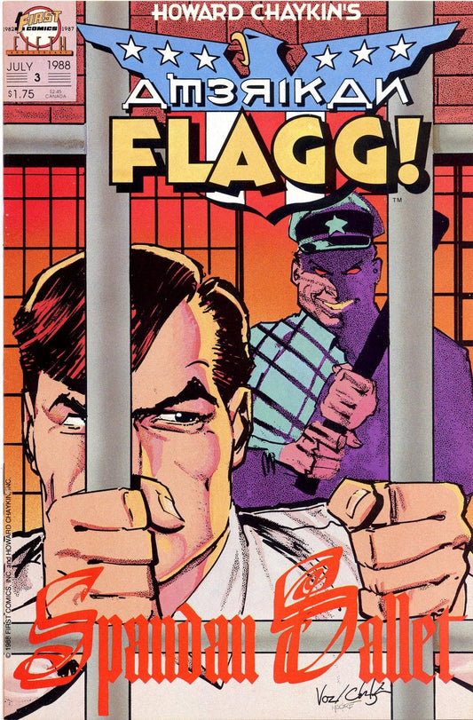 First Comics Howard Chaykin's American Flagg #3 [FN/VF]