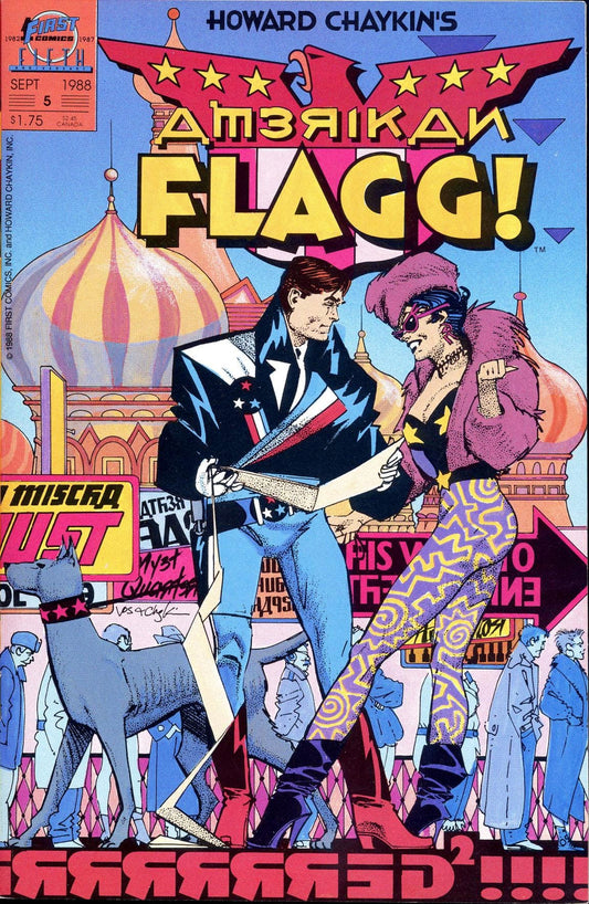 First Comics Howard Chaykin's American Flagg #5 [FN/VF]