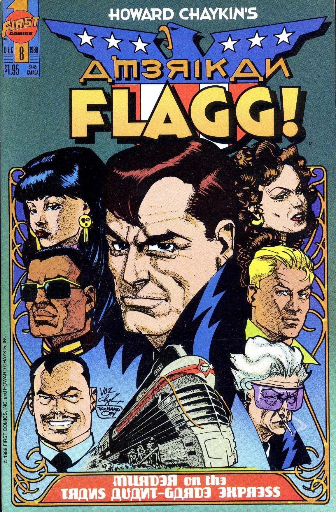 First Comics Howard Chaykin's American Flagg #8 [FN/VF]