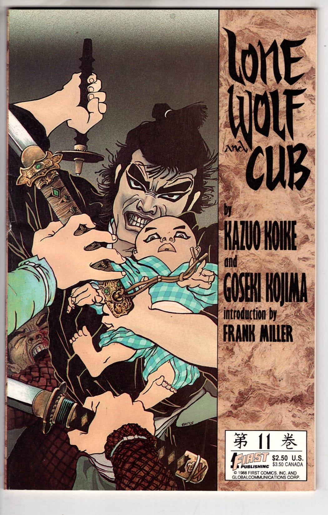 First Comics Lone Wolf and Cub #11 [FINE]