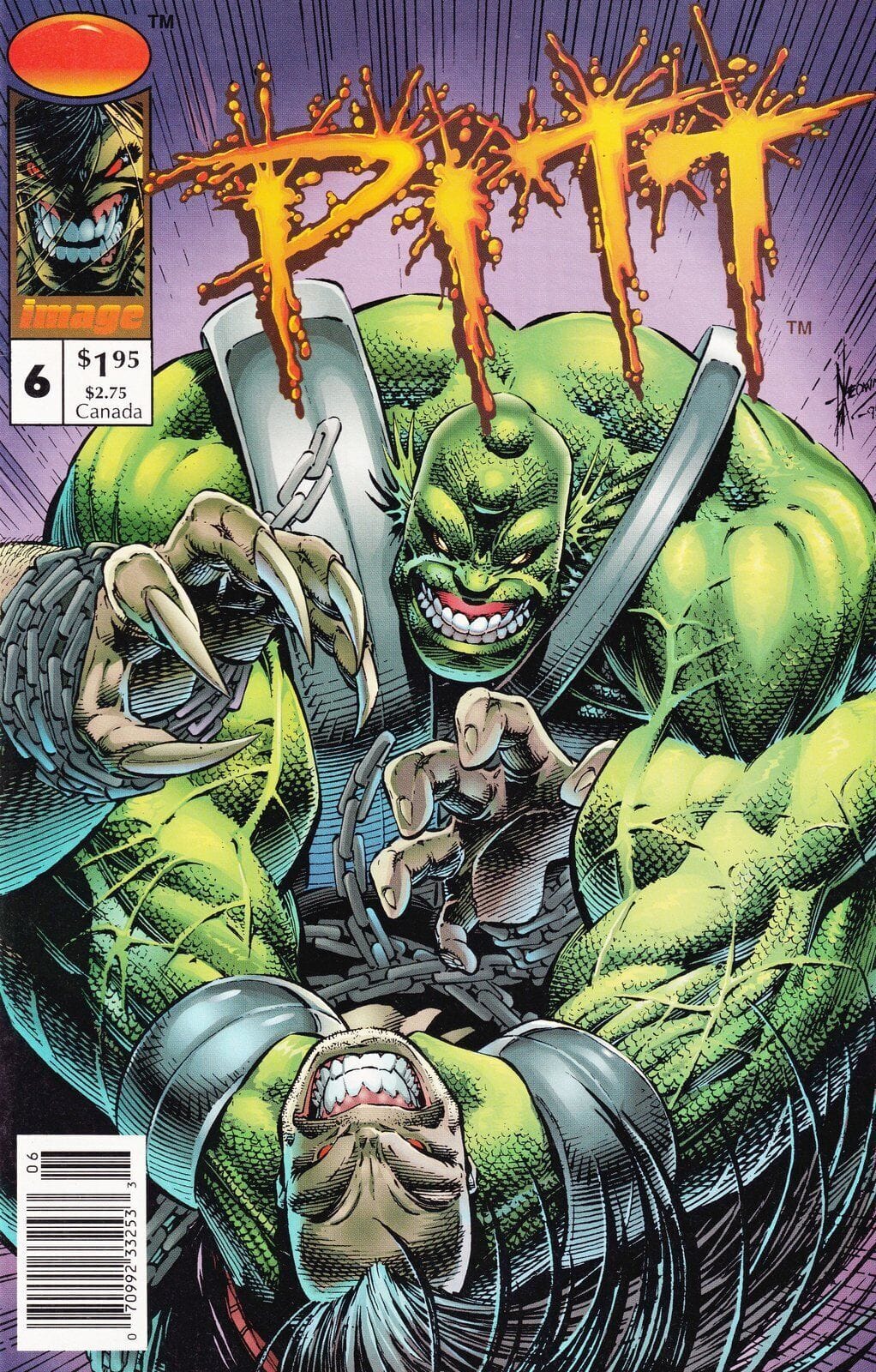 Full Bleed Studios COMIC BOOK Pitt #6 - CVR A (VF)