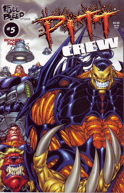 Full Bleed Studios COMIC BOOK Pitt Crew #5 - CVR A (VF)