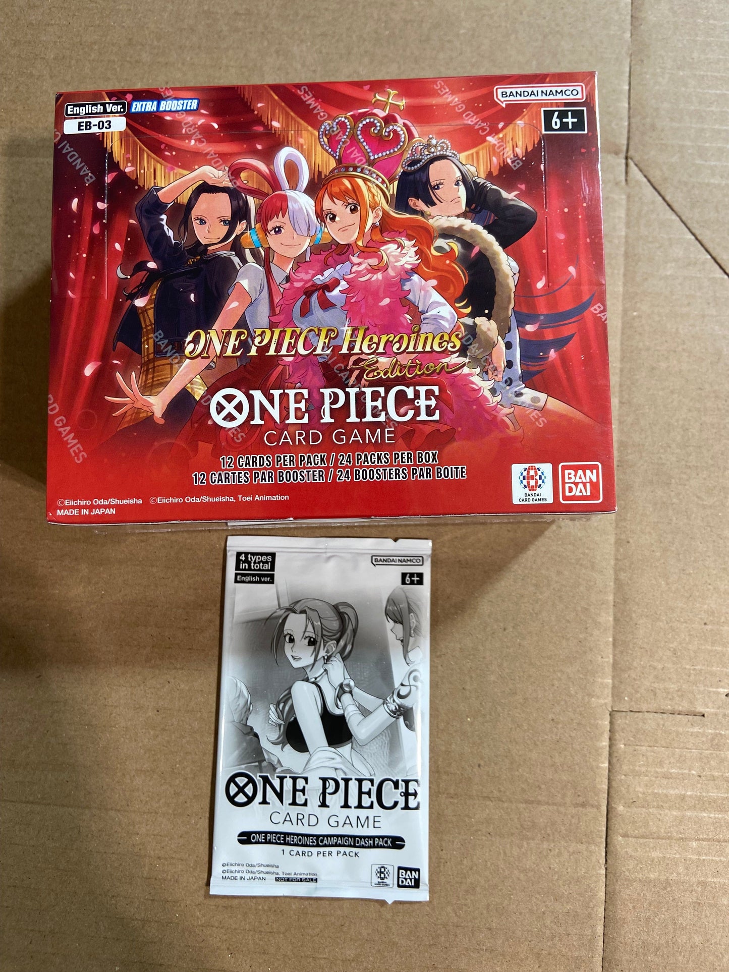 GAMES GAMES Bandai One Piece Heroines Edition Sealed Booster Box English
