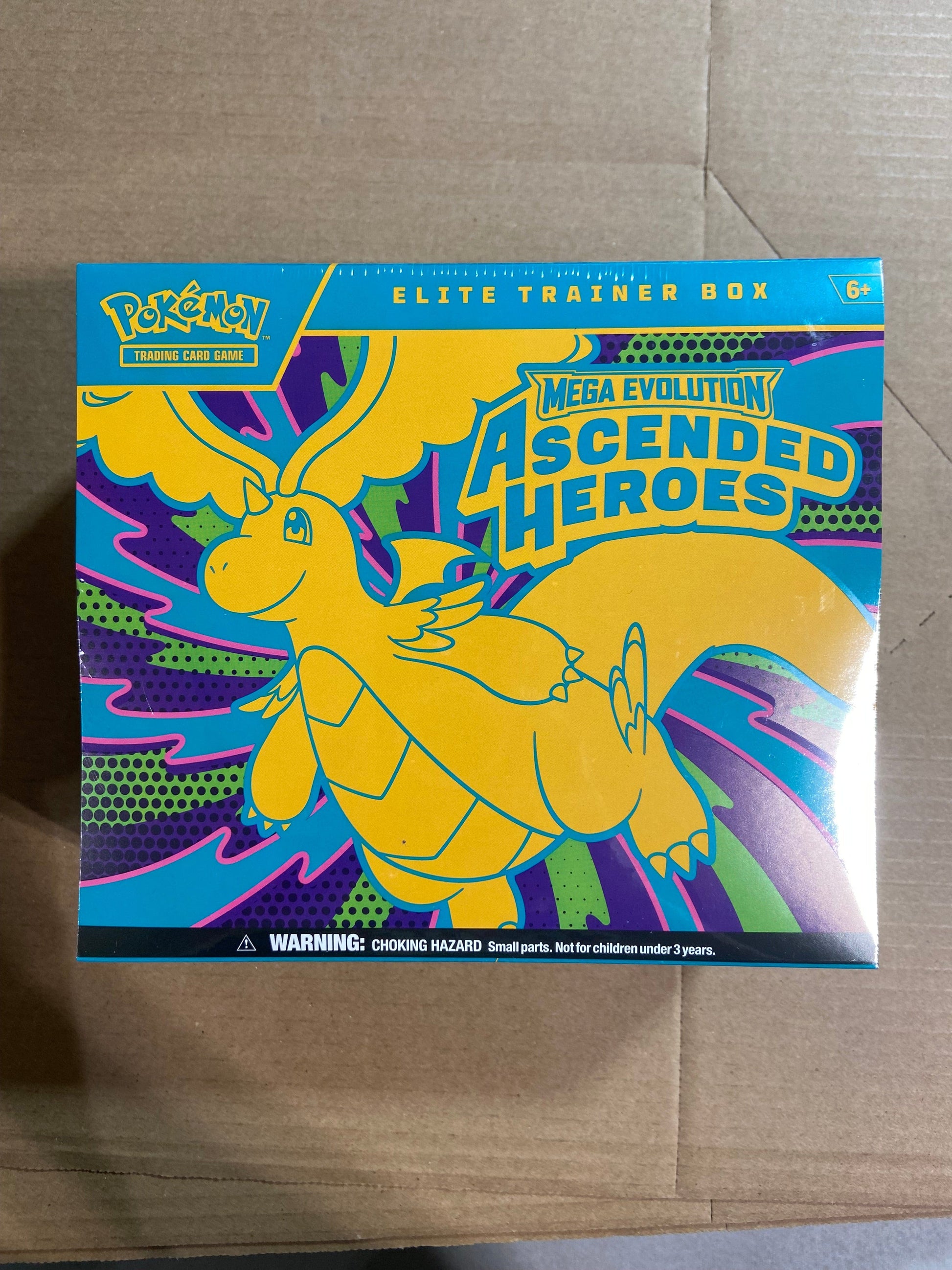 GAMES GAMES Pokemon Mega Evolution Ascended Heroes Elite Trainer Box Etb