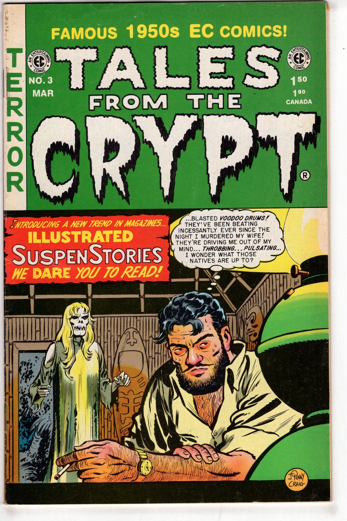 GEMSTONE COMIC BOOK Tales from the Crypt (1992 Russ Cochran/Gemstone) #3