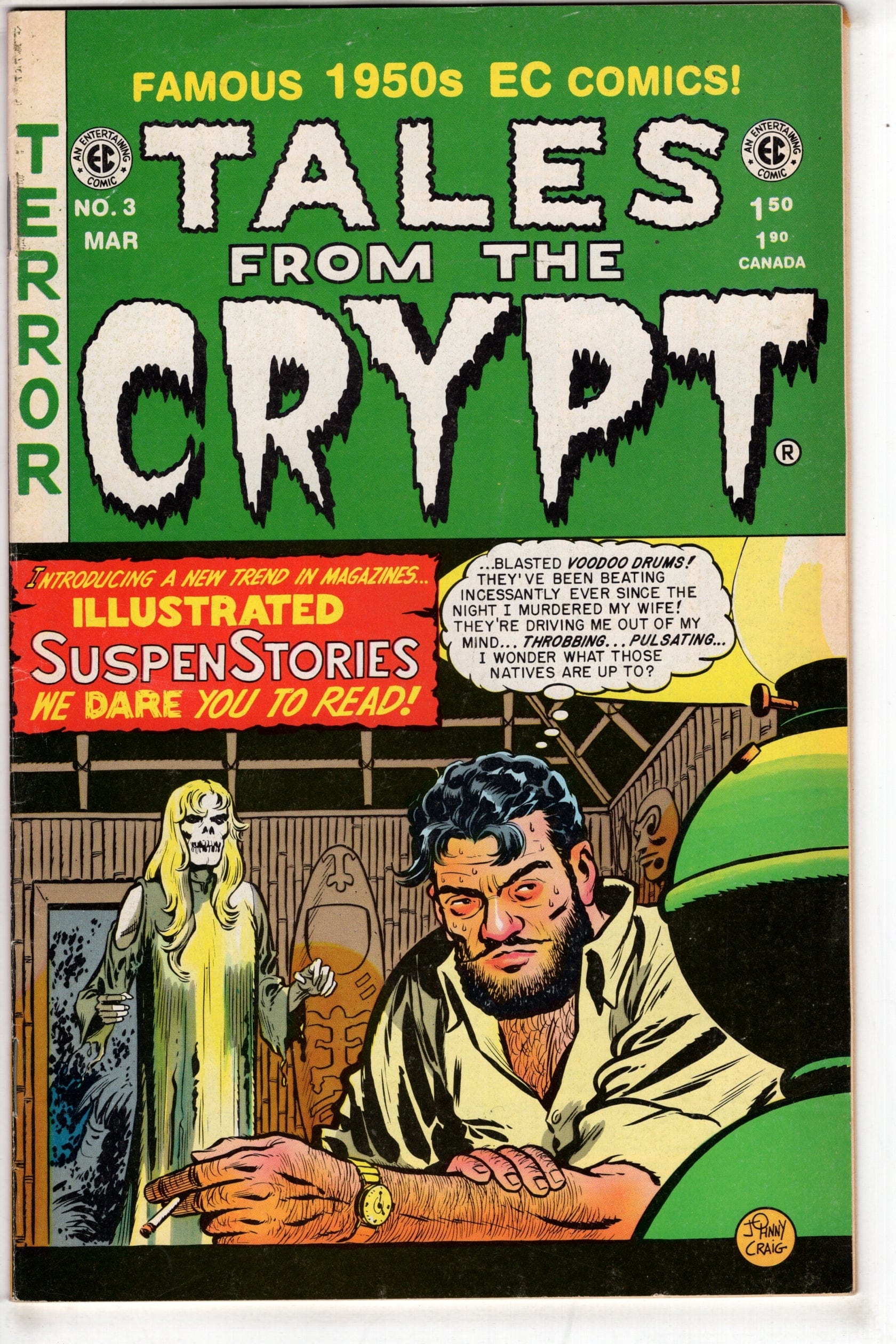 GEMSTONE COMIC BOOK Tales from the Crypt (1992 Russ Cochran/Gemstone) #3