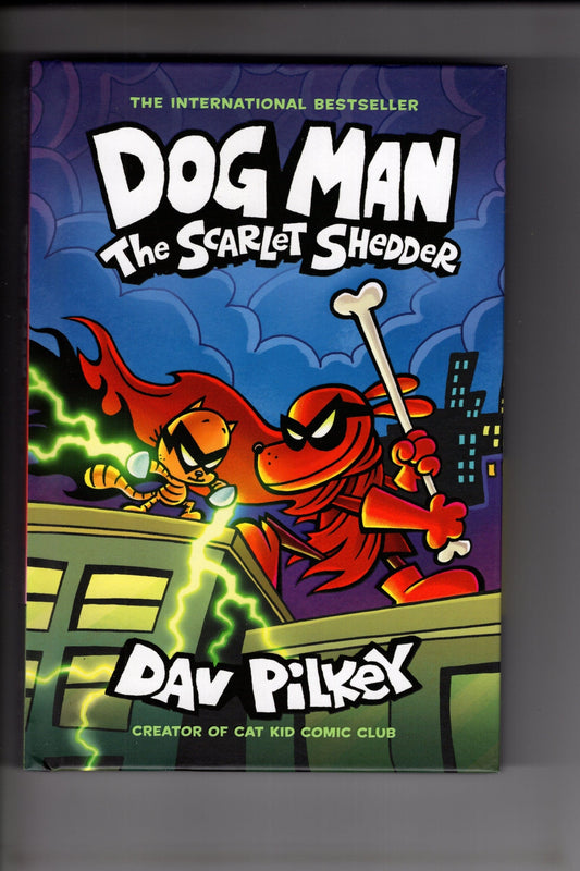 GRAPHIX KIDS Dog Man Graphic Novel Volume 12 Scarlet Shedder
