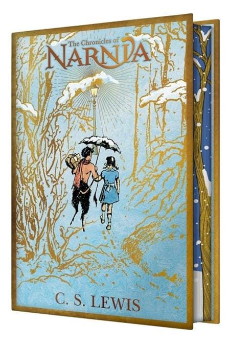 HarperCollins NEW THIS WEEK LION WITCH AND THE WARDROBE DELUXE COLLECTORS EDITION NOVEL HC (VF/NM)