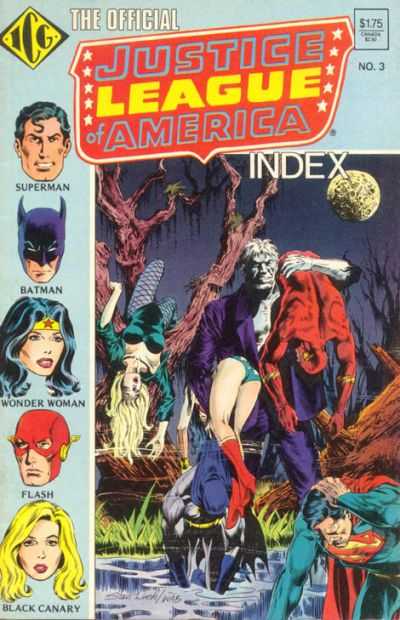 ICG COMIC BOOK The Official Justice League of America Index #3