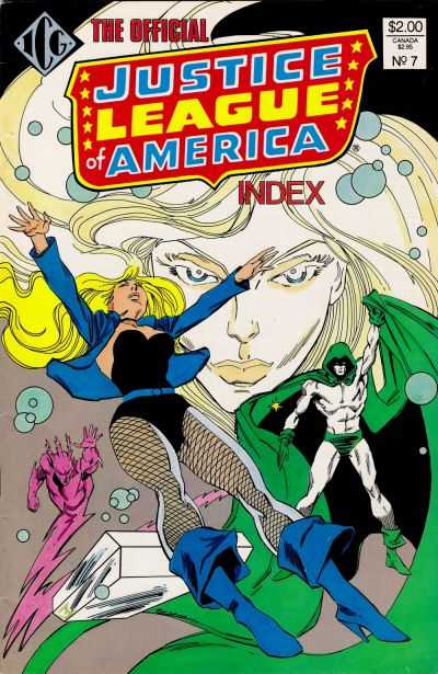 ICG COMIC BOOK The Official Justice League of America Index #7