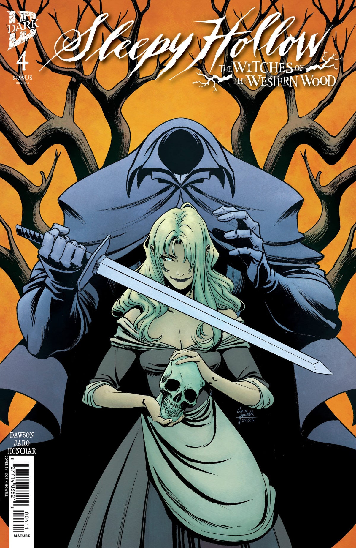 IDW NEW THIS WEEK Sleepy Hollow: The Witches of the Western Wood #4 Cover A (Howell) (VF/NM)
