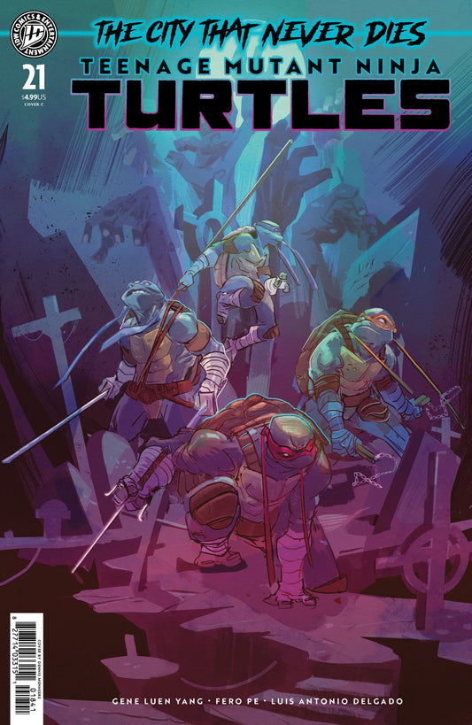 IDW NEW THIS WEEK Teenage Mutant Ninja Turtles #21 Variant C (Menheere) (VF/NM)