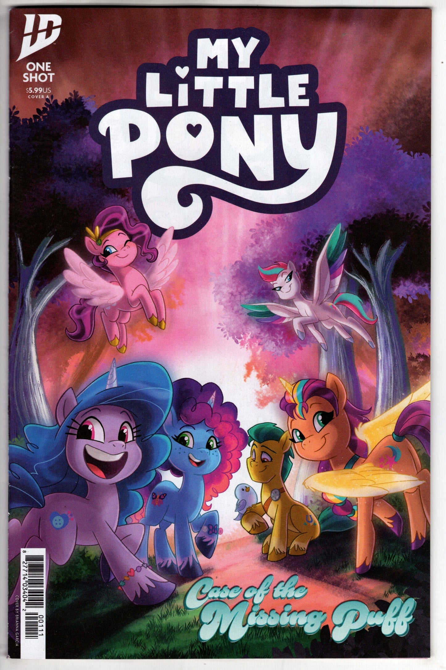 IDW-PRH COMIC BOOK My Little Pony Case Of Missing Puff #1 Cover A Garcia