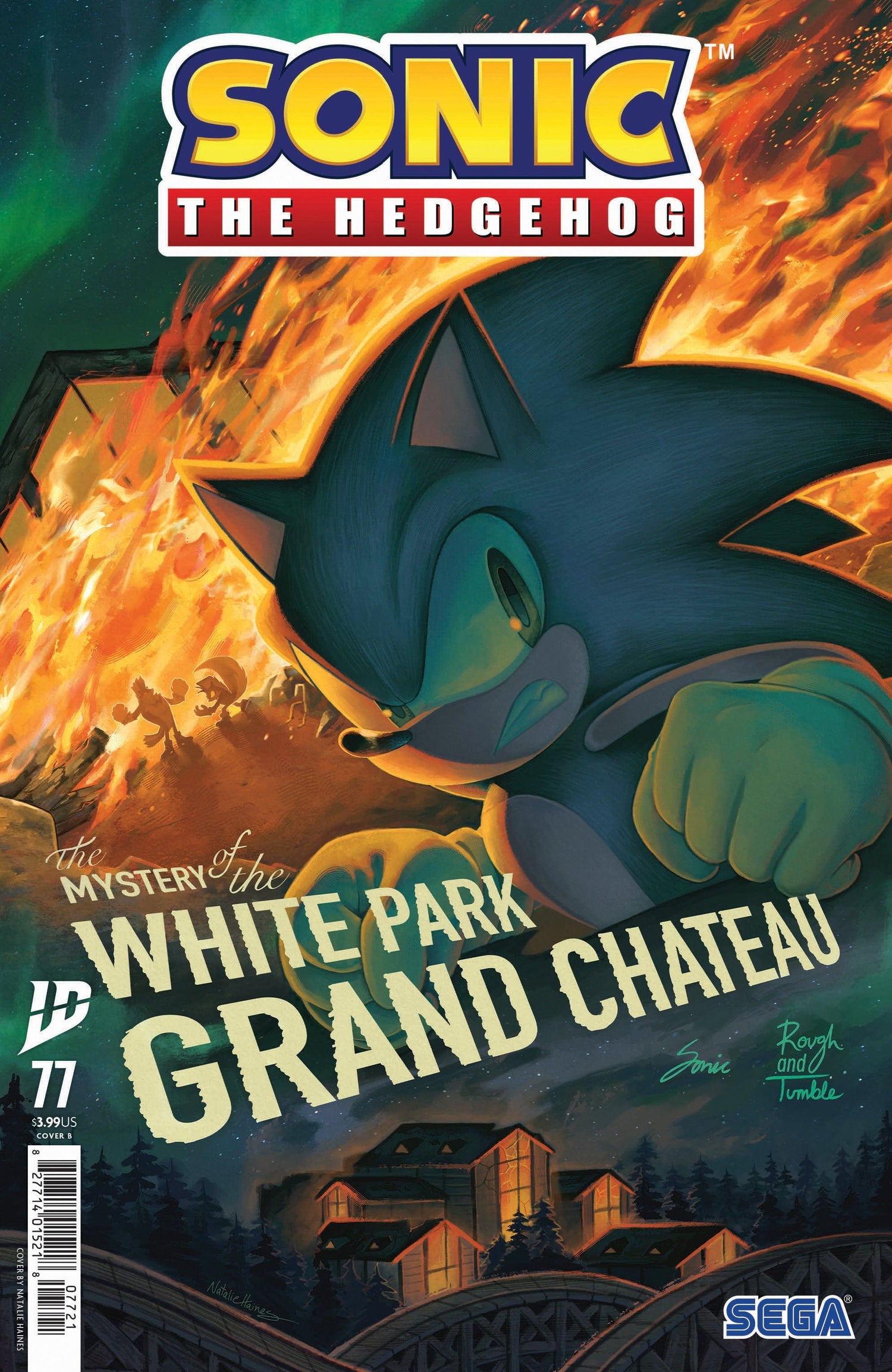 IDW-PRH COMIC BOOK Sonic The Hedgehog #77 Cover B Haines