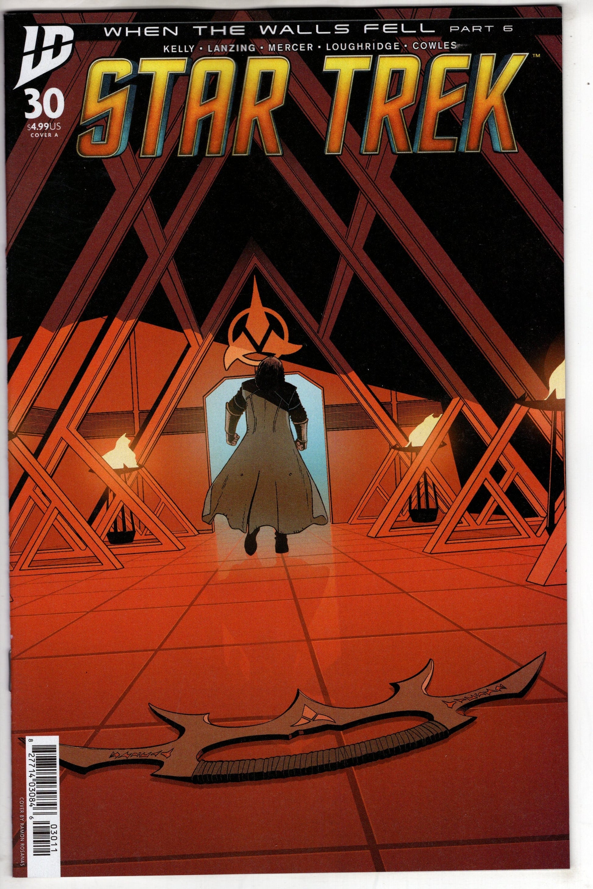 IDW-PRH COMIC BOOK STAR TREK #30 CVR A ROSANAS