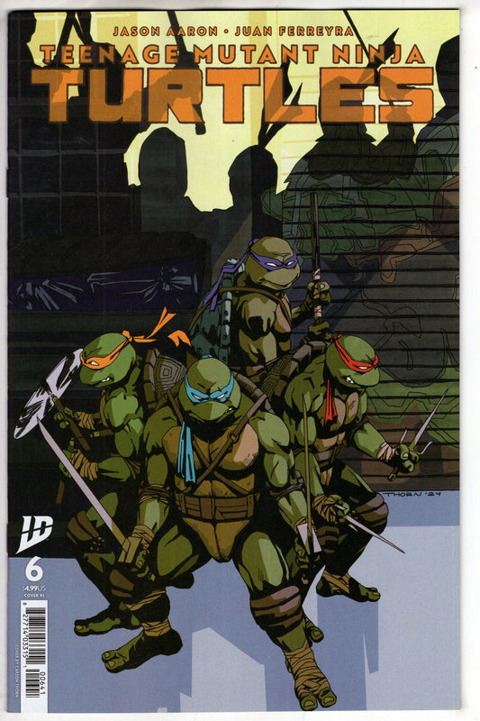 IDW-PRH COMIC BOOK Teenage Mutant Ninja Turtles #6 Variant Ri (10) (Thorn)