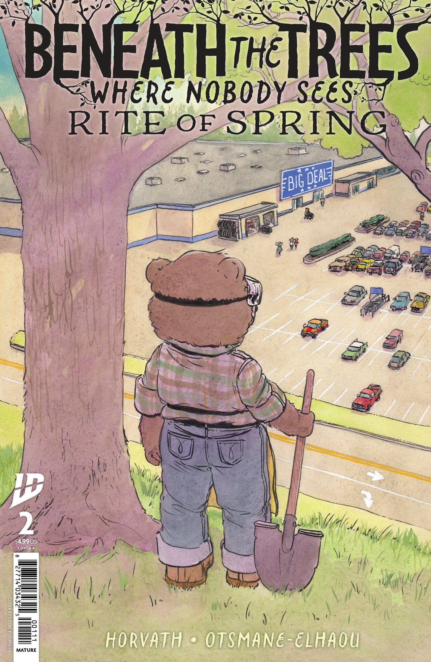 IDW Publishing COMIC BOOK Beneath the Trees Where Nobody Sees: Rite of Spring #2 Cover A (Horvath)