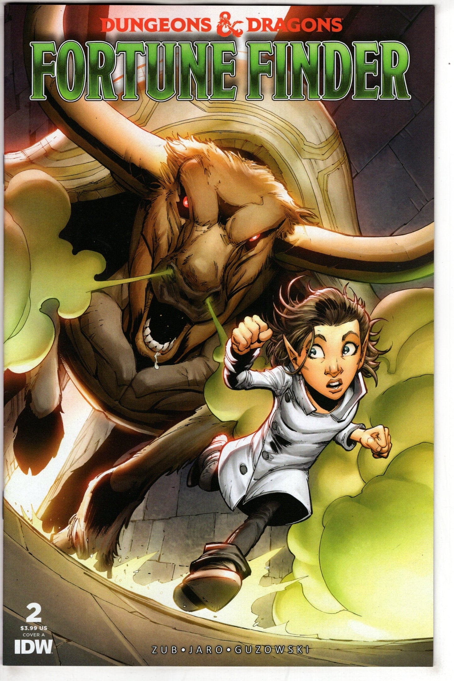 IDW PUBLISHING COMIC BOOK D&D FORTUNE FINDER #2 CVR A DUNBAR