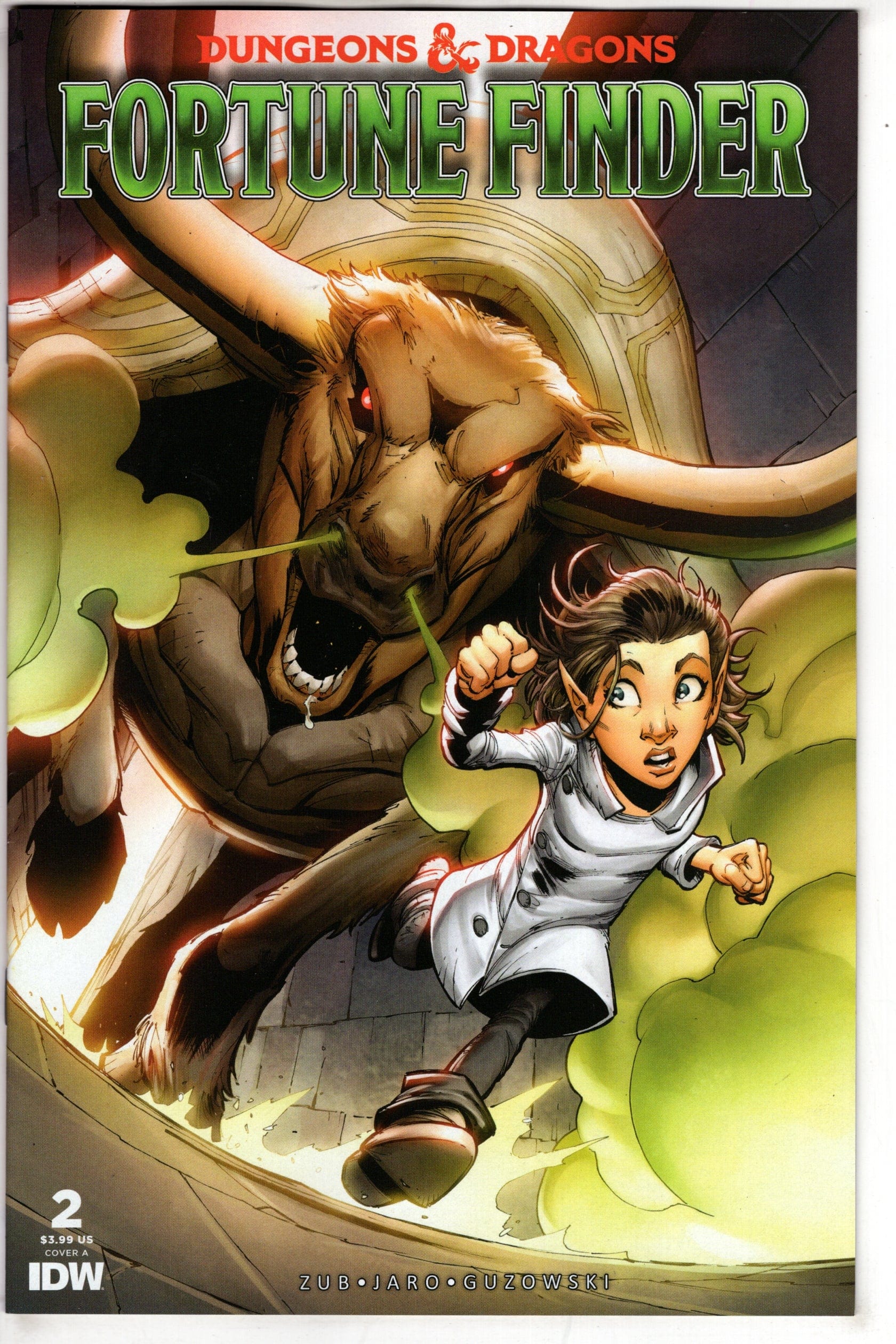 IDW PUBLISHING COMIC BOOK D&D FORTUNE FINDER #2 CVR A DUNBAR