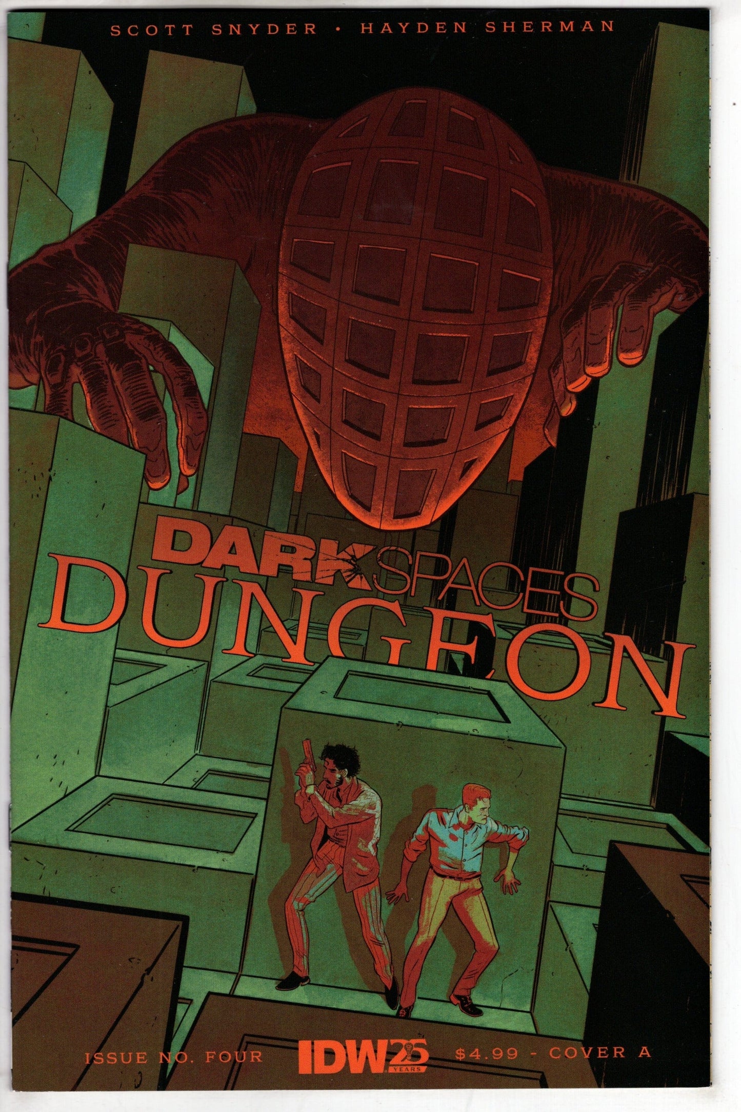 IDW PUBLISHING COMIC BOOK DARK SPACES DUNGEON #4 CVR A SHERMAN