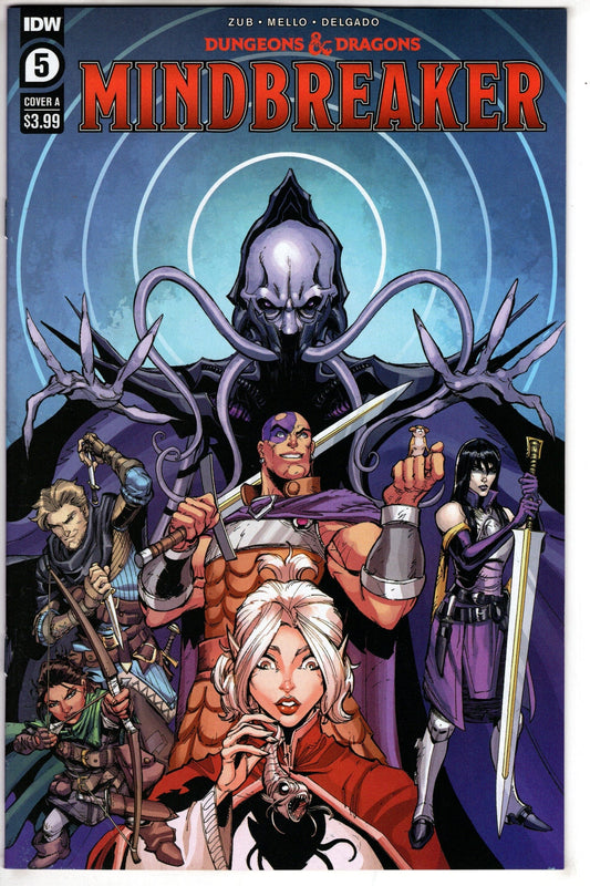 IDW PUBLISHING COMIC BOOK Dungeons & Dragons Mindbreaker #5 (Of 5) Cover A Dunbar