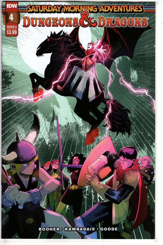 IDW PUBLISHING COMIC BOOK DUNGEONS & DRAGONS SATURDAY MORNING ADV #4 CVR A KAMBADAIS