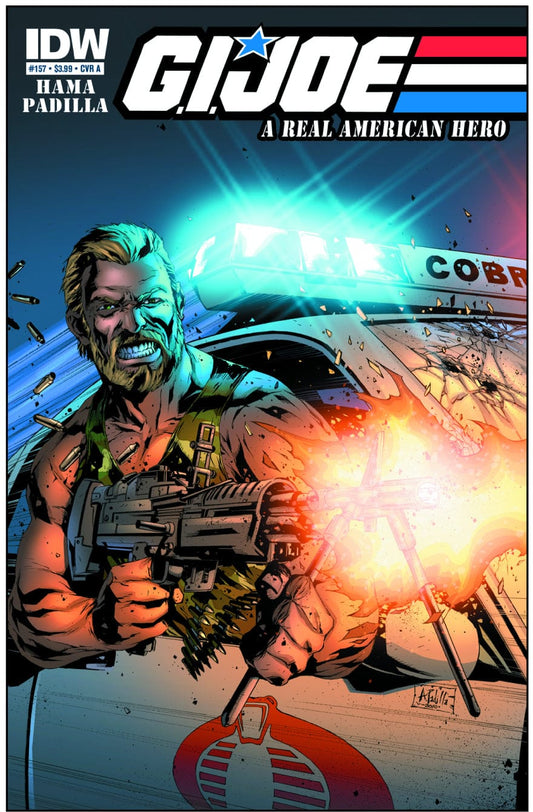 IDW PUBLISHING COMIC BOOK GI JOE A REAL AMERICAN HERO #157 CVR A (VF/NM)