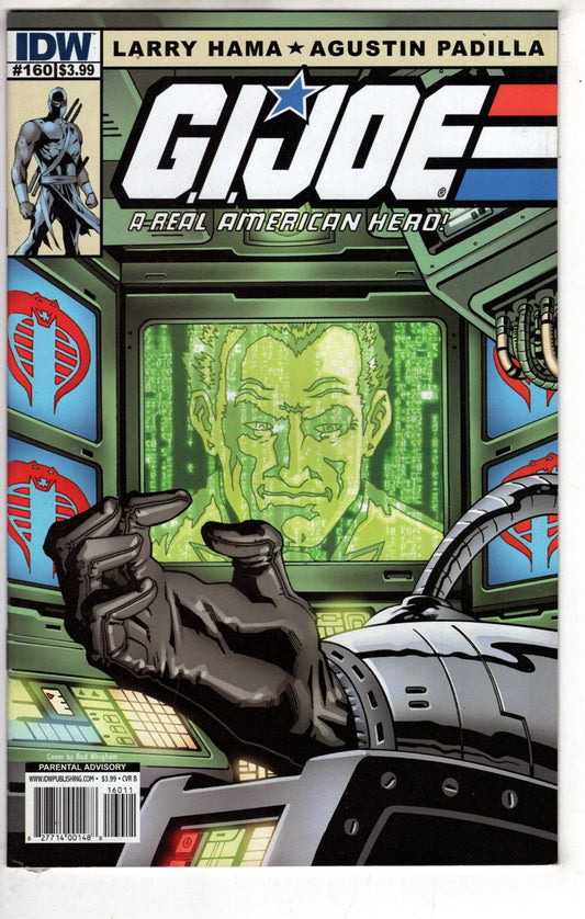 IDW PUBLISHING COMIC BOOK GI JOE A REAL AMERICAN HERO #160 CVR B (VF/NM)