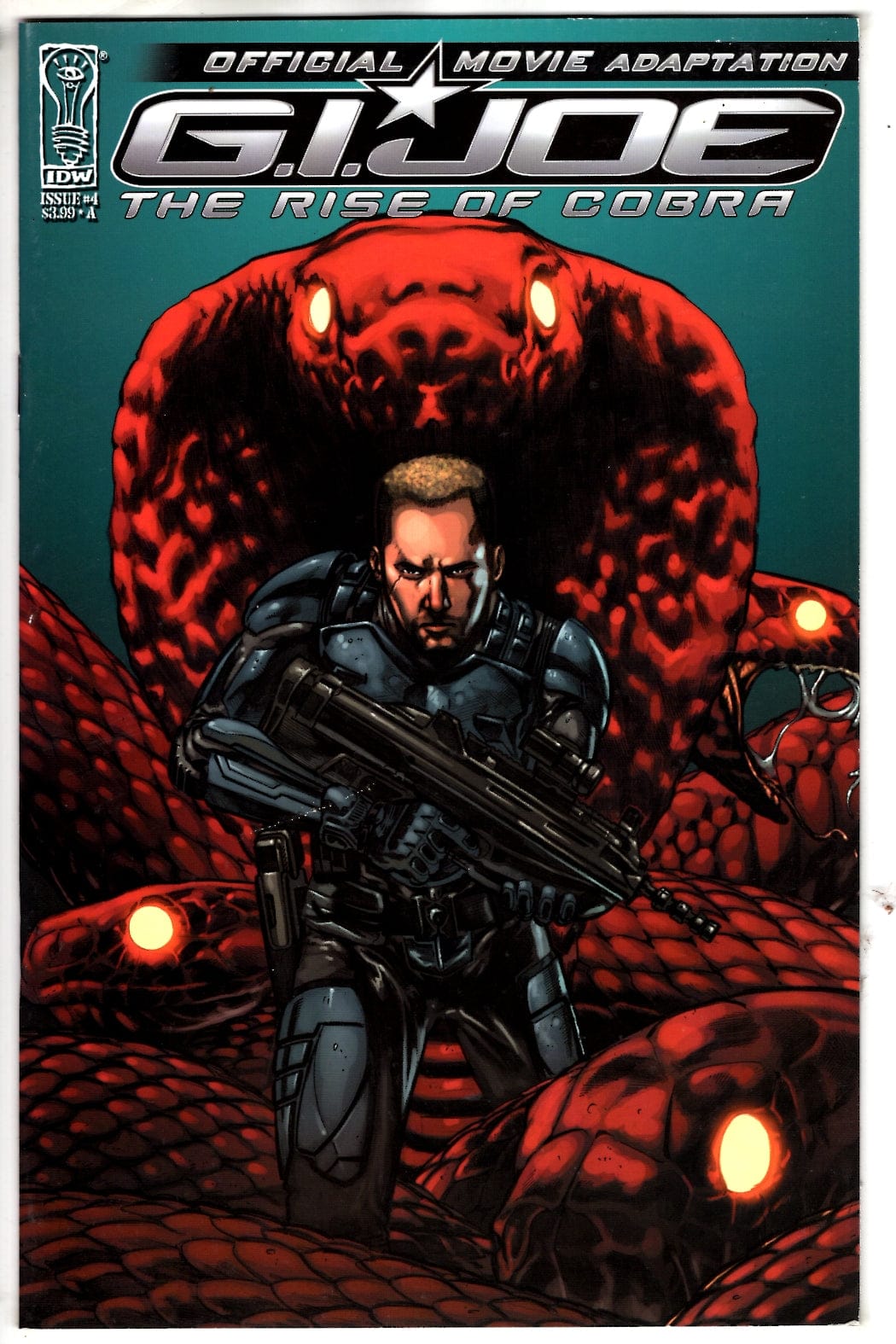 IDW PUBLISHING COMIC BOOK GI JOE MOVIE ADAPTATION #4 (OF 4) (VF)