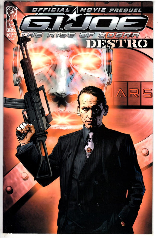 IDW PUBLISHING COMIC BOOK GI JOE MOVIE PREQUEL #2 DESTRO (VF)