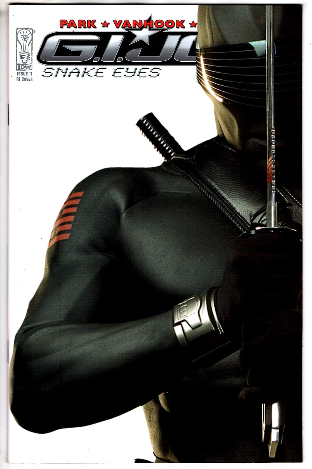 IDW PUBLISHING COMIC BOOK GI JOE MOVIE SNAKE EYES #1 10 COPY PHOTO INCV ((VF)