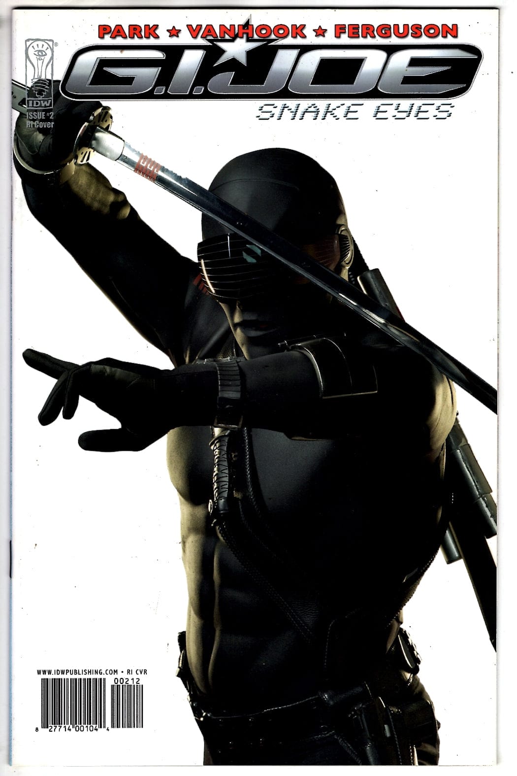 IDW PUBLISHING COMIC BOOK GI JOE MOVIE SNAKE EYES #2 10 COPY INCV (VF)