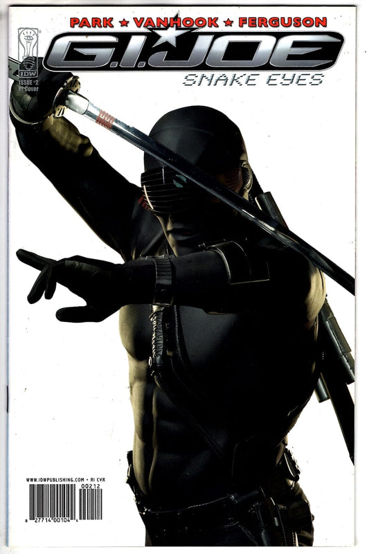 IDW PUBLISHING COMIC BOOK GI JOE MOVIE SNAKE EYES #2 10 COPY INCV (VF)