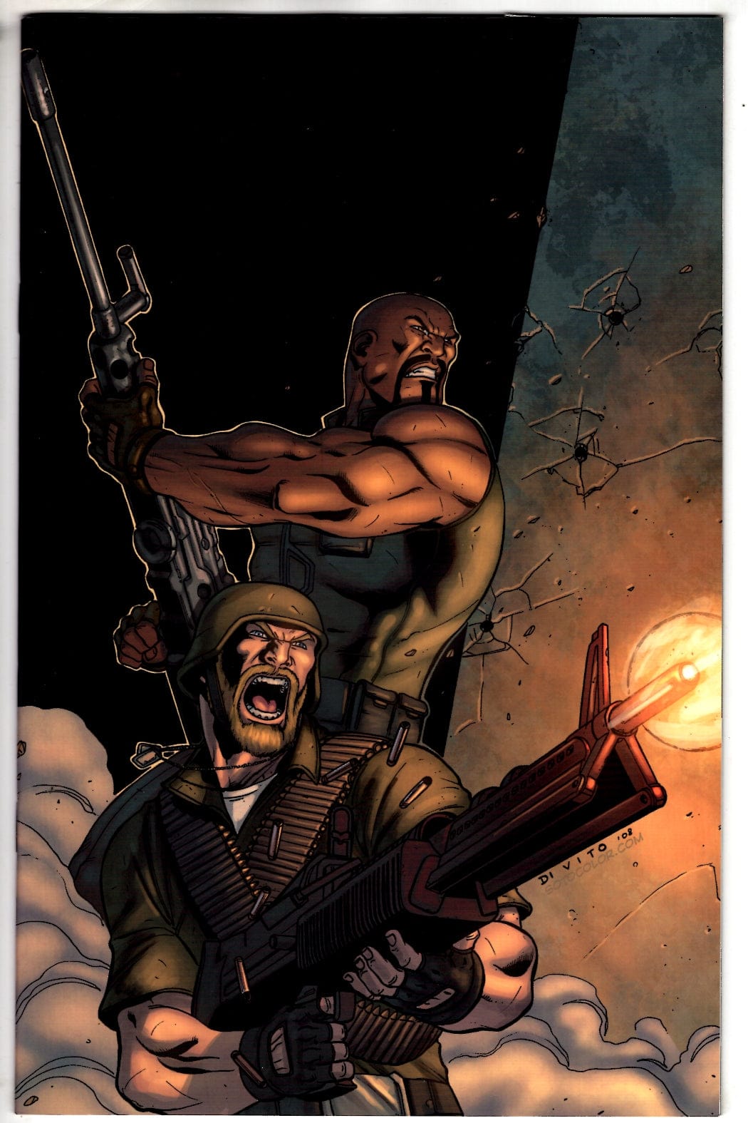 IDW PUBLISHING COMIC BOOK GI JOE ORIGINS #3 10 COPY VIRGIN VAR DIVITO CVR INCV  (VF)