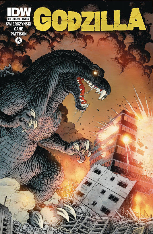 IDW Publishing COMIC BOOK Godzilla 70th Anniversary Foil Classics: Godzilla #1 Cover A (Adams)