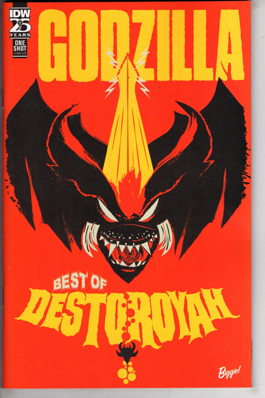 IDW PUBLISHING COMIC BOOK GODZILLA BEST OF DESTOROYAH #1 CVR A BIGGIE