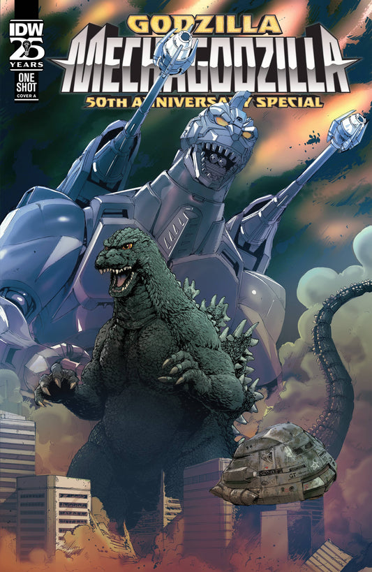 IDW PUBLISHING COMIC BOOK GODZILLA MECHAZILLA 50TH ANNIV #1 CVR A GRIFFITH (MR)