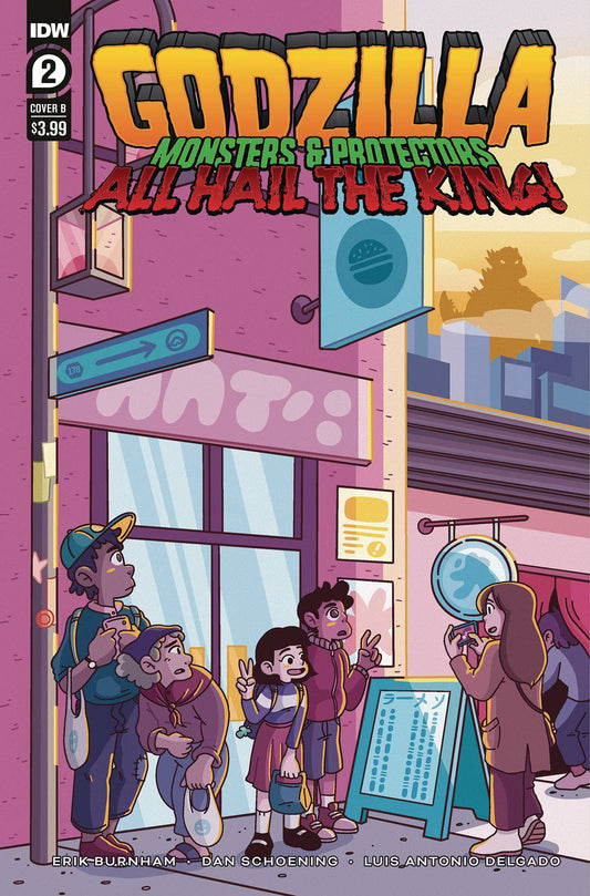 IDW PUBLISHING COMIC BOOK GODZILLA MONSTERS & PROTECTORS ALL HAIL KING #2 CVR B BELL (VF)