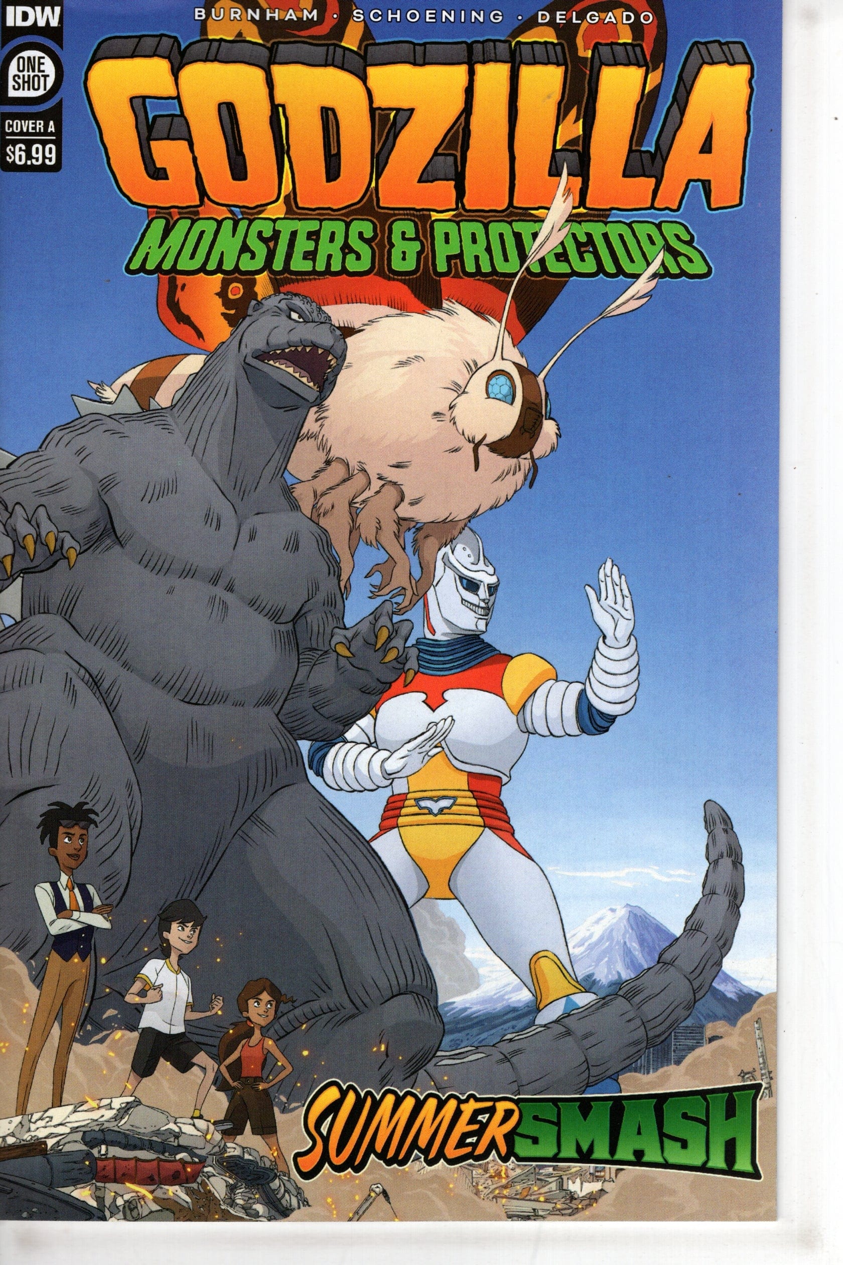 monsters one shot GODZILLA MONSTERS PROTECTORS SUMMER SMASH #1 CVR A SCHOENING – Packrat Comics