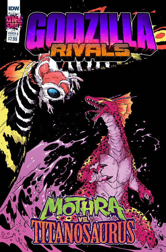 IDW PUBLISHING COMIC BOOK GODZILLA RIVALS MOTHRA VS TITANOSAURUS CVR B (MR) (VF/NM)