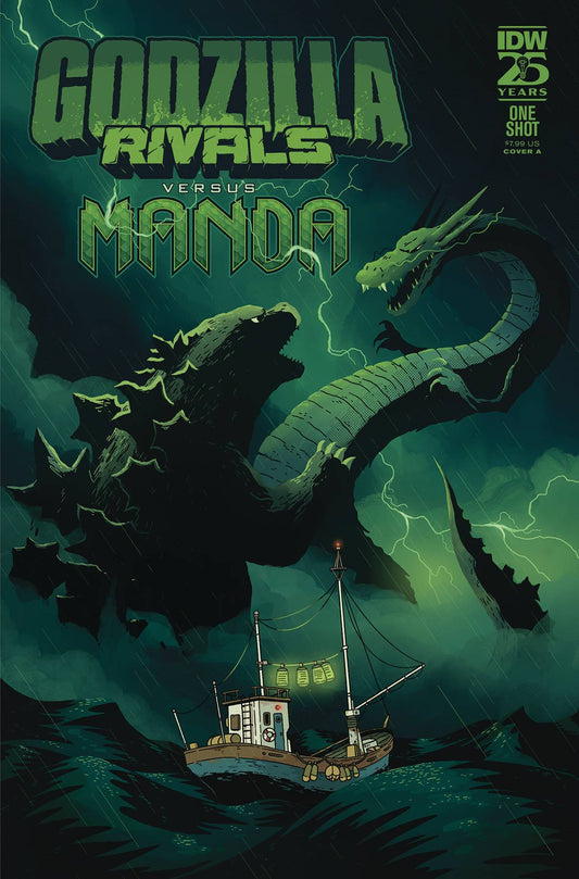 IDW PUBLISHING COMIC BOOK GODZILLA RIVALS VS MANDA #1 CVR A LAWRENCE