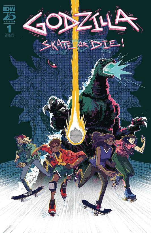IDW PUBLISHING COMIC BOOK GODZILLA SKATE OR DIE #1 CVR A JOYCE