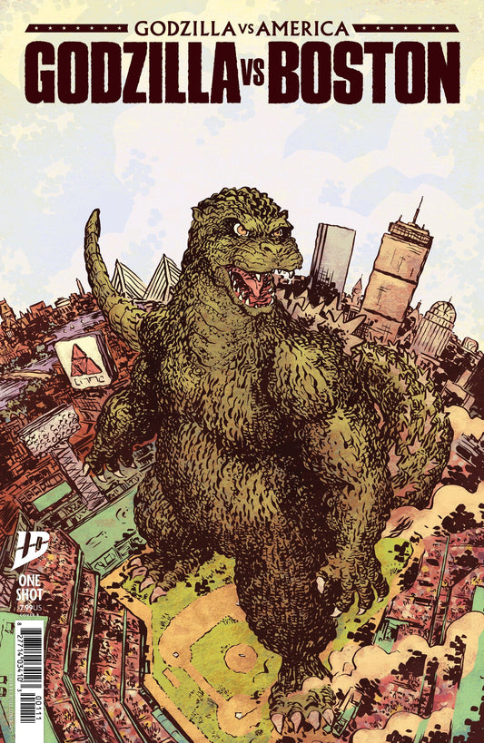 IDW Publishing COMIC BOOK Godzilla Vs. America: Boston Variant B (Lonergan)