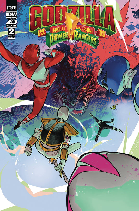 IDW PUBLISHING COMIC BOOK GODZILLA VS MMPR II #2 CVR A RIVAS