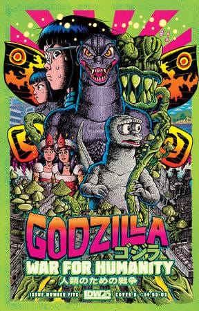 IDW PUBLISHING COMIC BOOK GODZILLA WAR FOR HUMANITY #5 CVR B SMITH