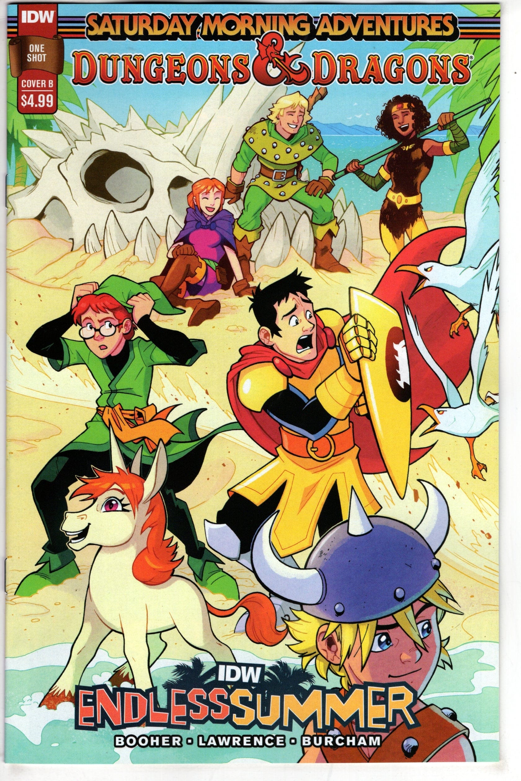 IDW PUBLISHING COMIC BOOK IDW ENDLESS SUMMER D&D SAT MORNING ADV CVR B LAWRENCE