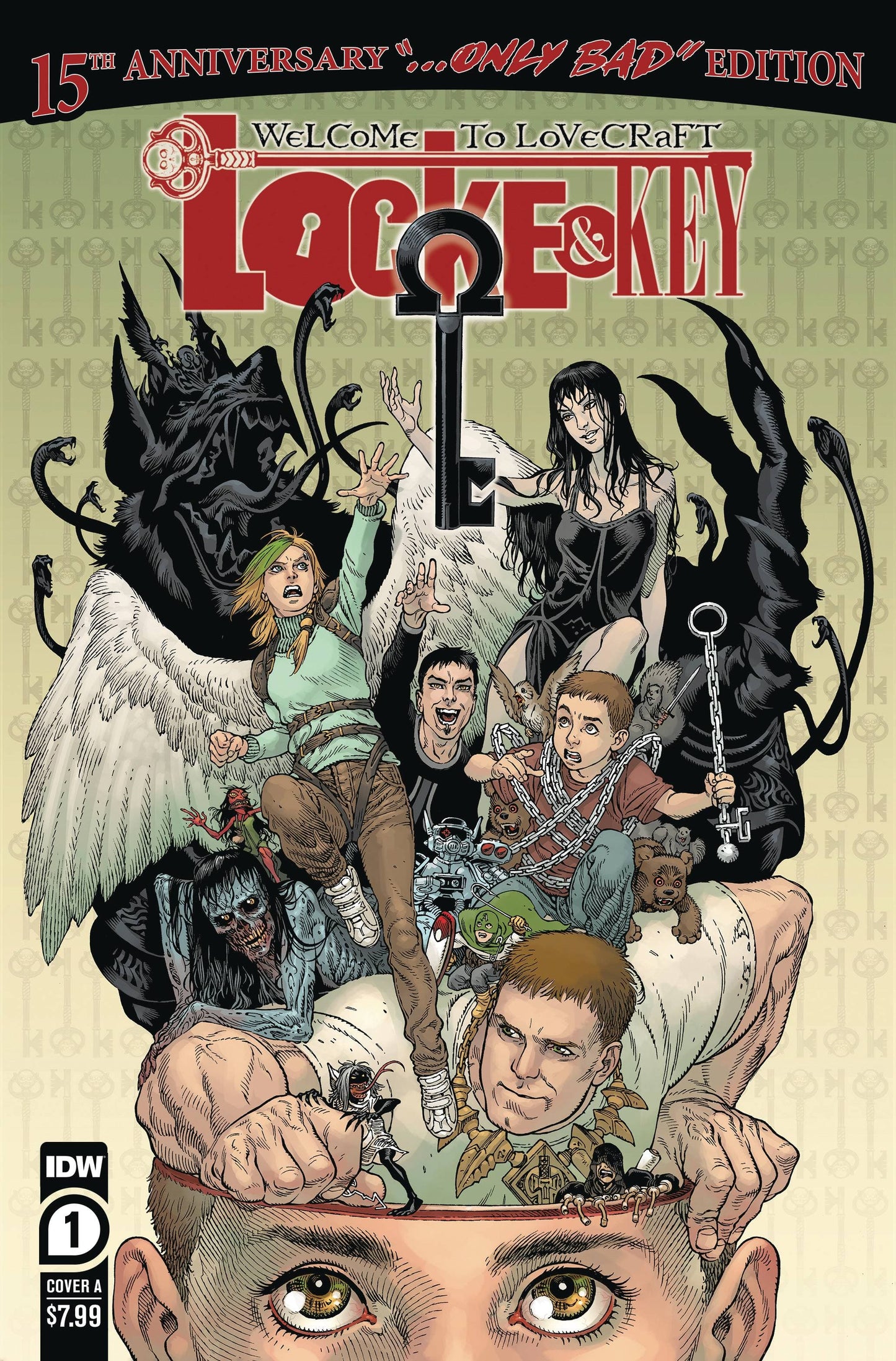 IDW PUBLISHING COMIC BOOK LOCKE & KEY WELCOME TO LOVECRAFT ANN ED #1 CVR A